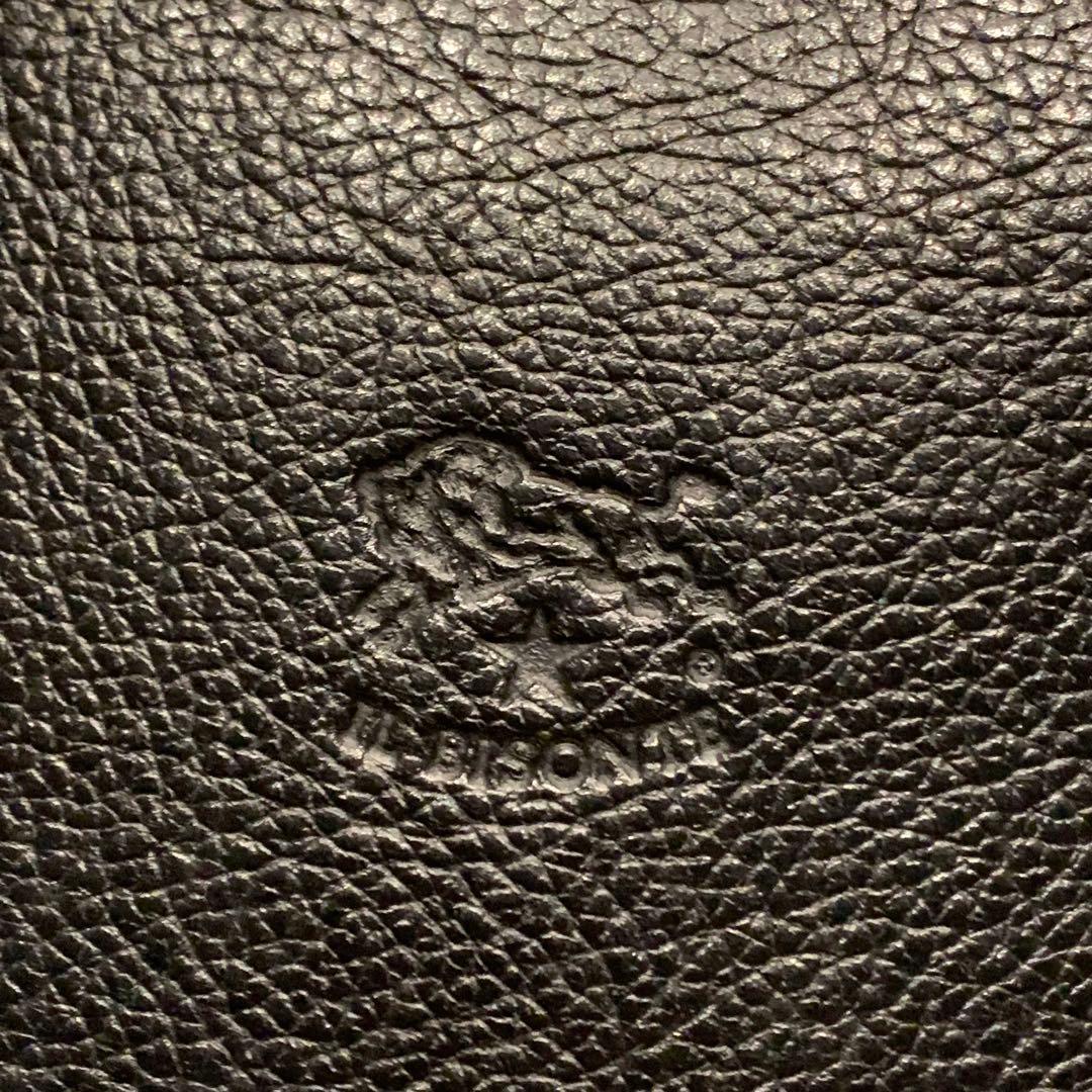 極美品✨イルビゾンテ ショルダーバッグ 現行 クロスボディバッグ ブラック