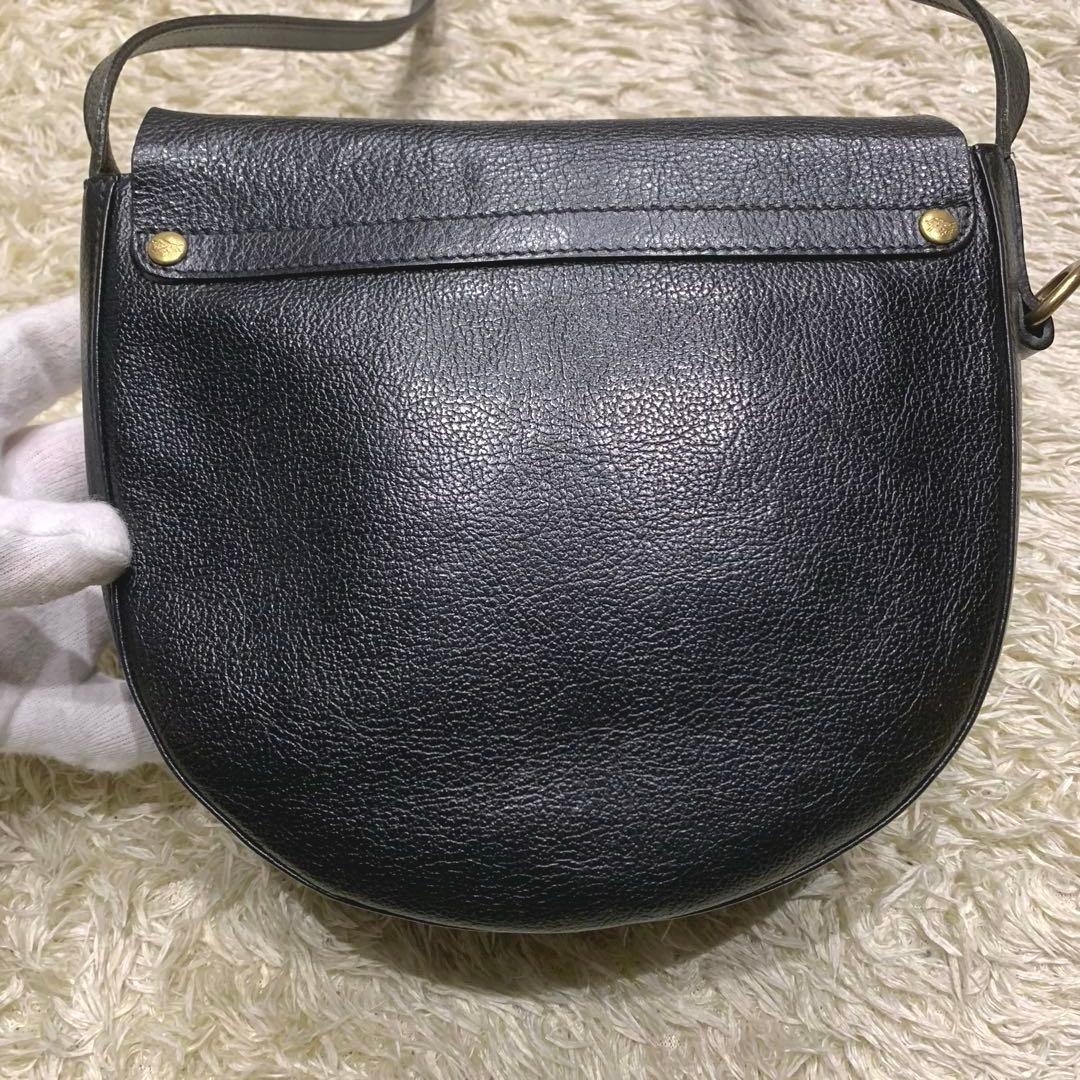 極美品✨イルビゾンテ ショルダーバッグ 現行 クロスボディバッグ ブラック