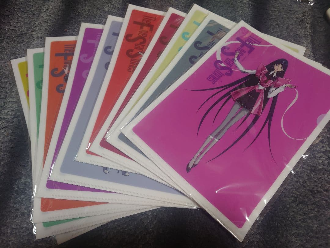 ファイブスター物語 オンラインくじA賞クリアファイル全種セット