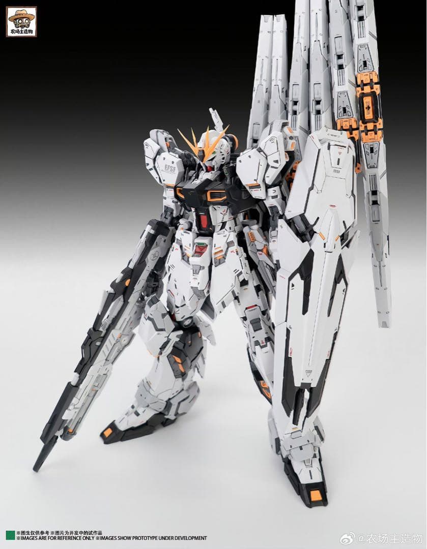 新品1/100 MGEX級νガンダム