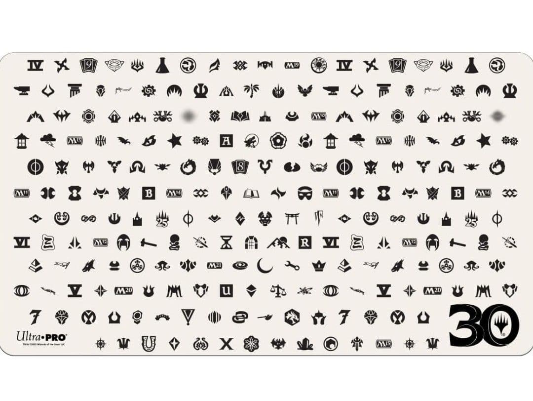 30th ホロフォイルプレイマット マジック：ザ・ギャザリング