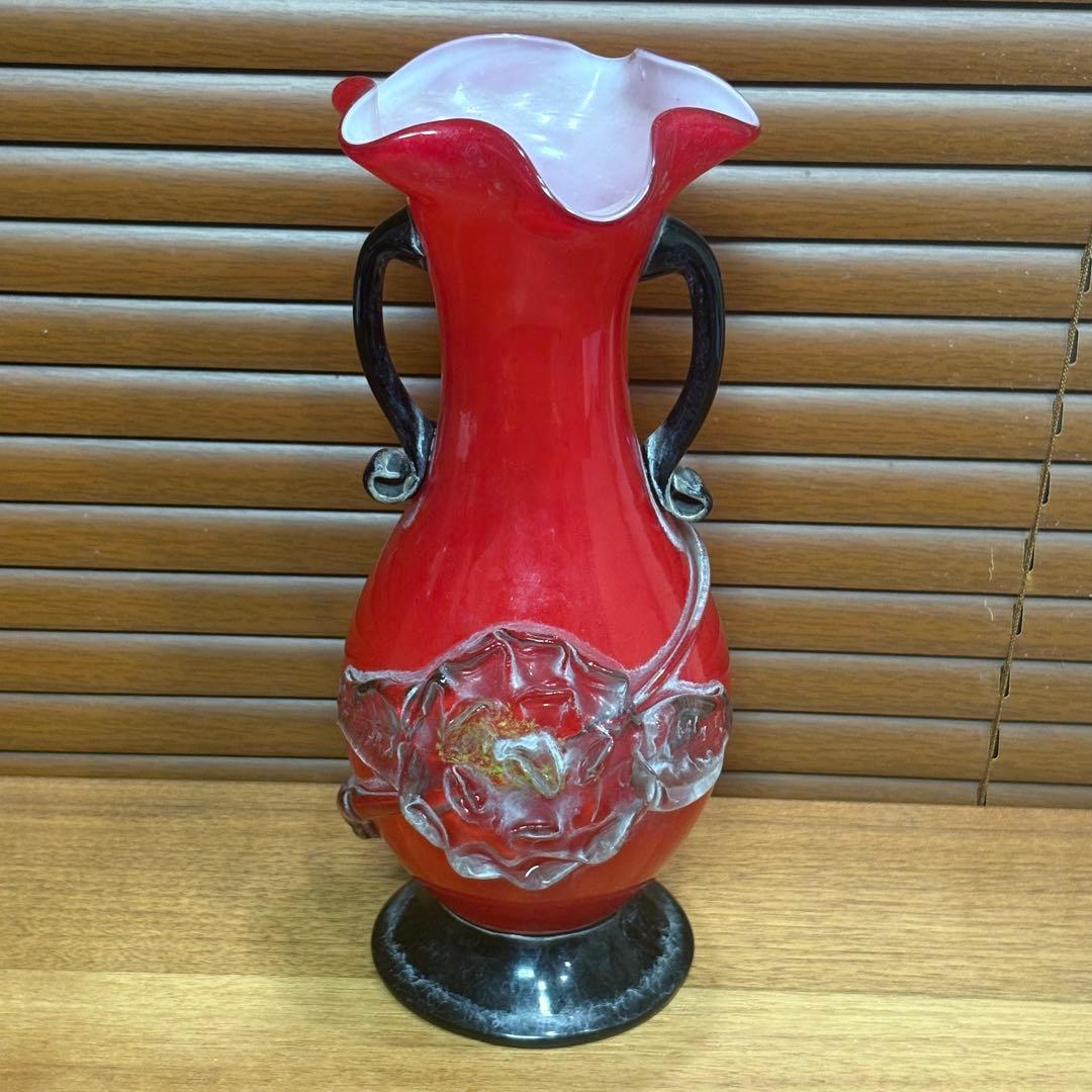 古ガラス　吹きガラス