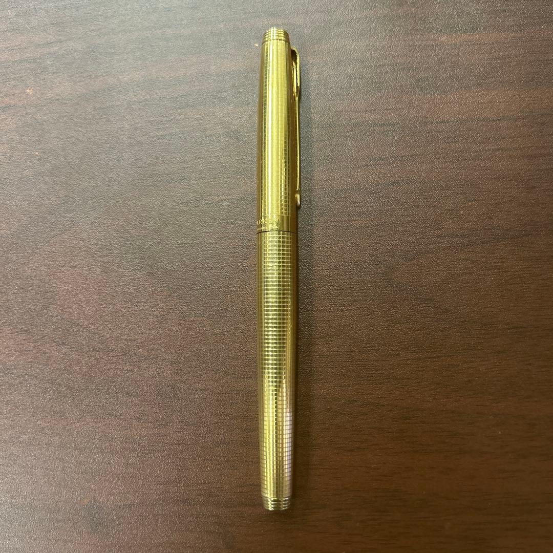 パーカー　万年筆　14k
