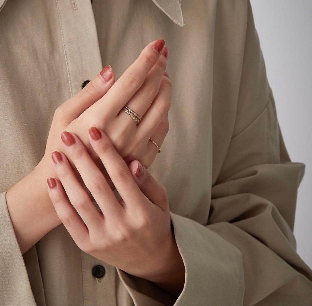 NOJESS K5 フェザーリング｜羽根モチーフ｜11号 美品 箱付