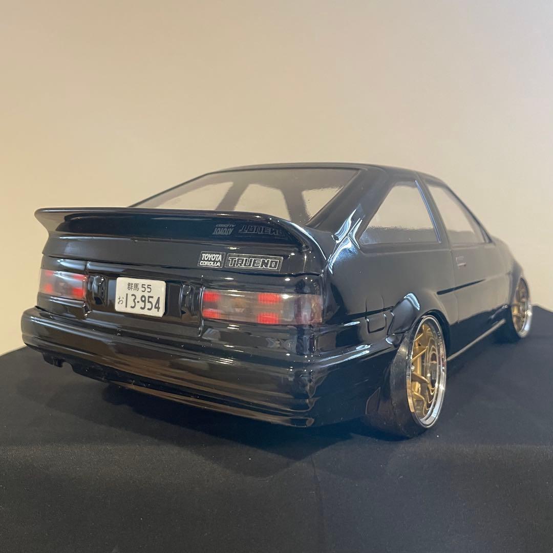 トヨタ　レビン86　ドリフト　1/10 ラジコン　ボディ　トレノ 85