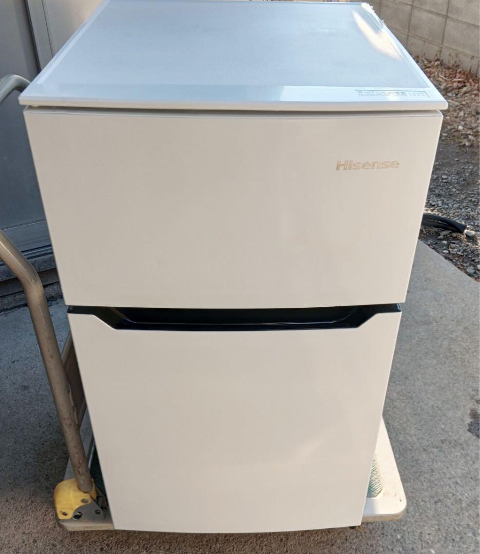 美品 Hisense 93L ノンフロン冷凍冷蔵庫 冷蔵庫 2020年製