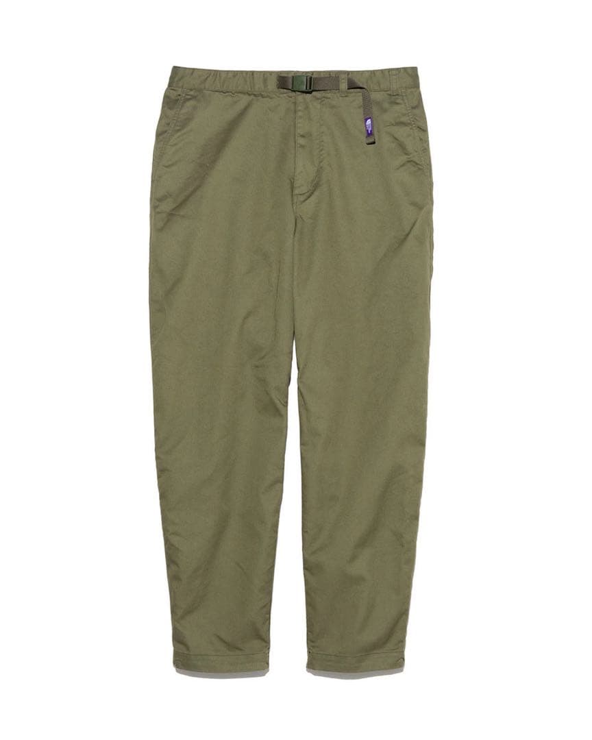 美品ノースフェイス パープルレーベル チノワイド テーパード フィールド パンツ