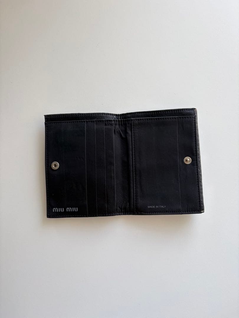 小物 MIU MIU Leather Wallet