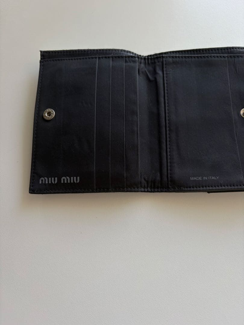 小物 MIU MIU Leather Wallet