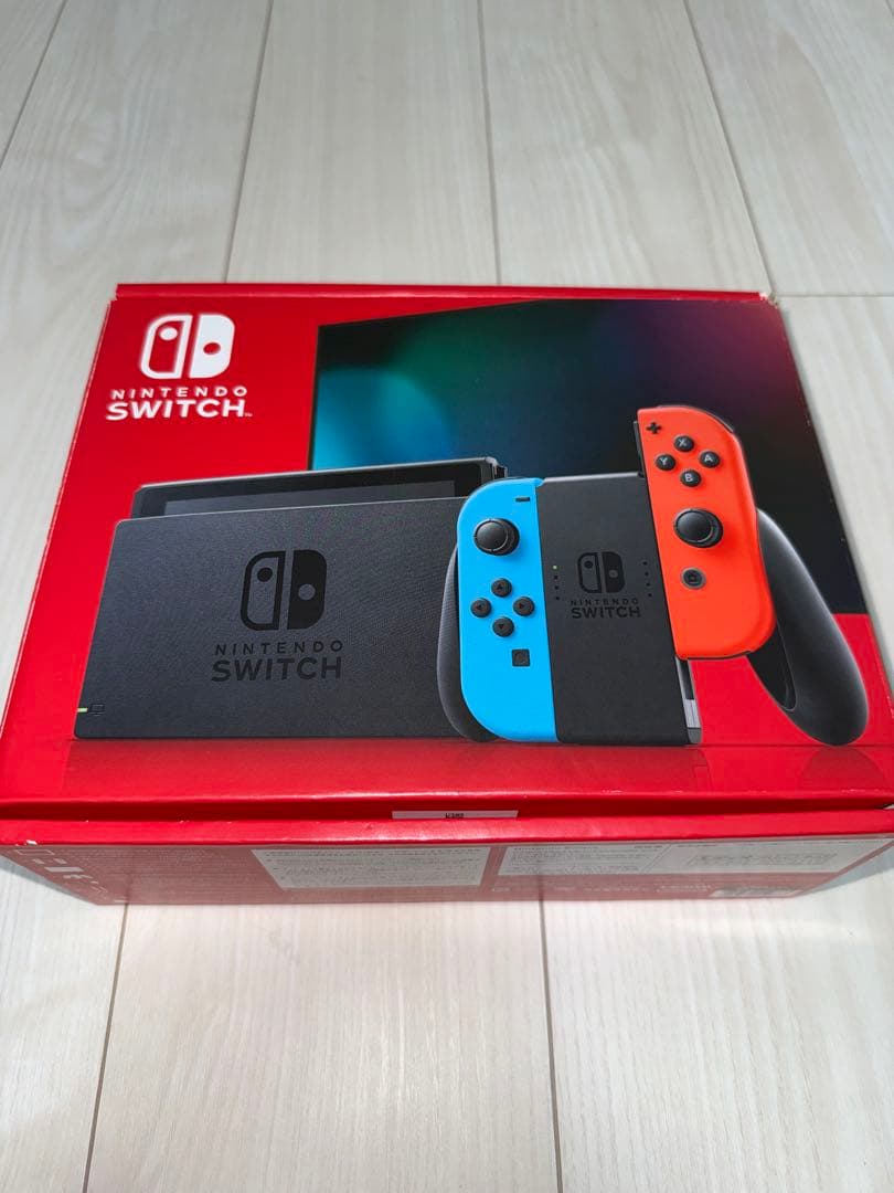 Nintendo Switch ネオンブルー/レッド 本体 ソフト【2本付き】