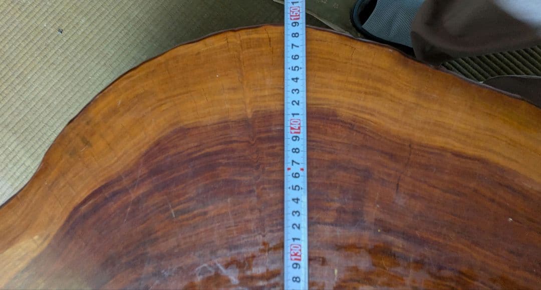 一枚板座敷机　昭和　レトロ　座敷　テーブル　茨城県　つくば市