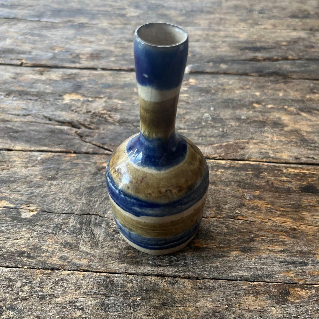 古琉球　二彩　徳利　瓶