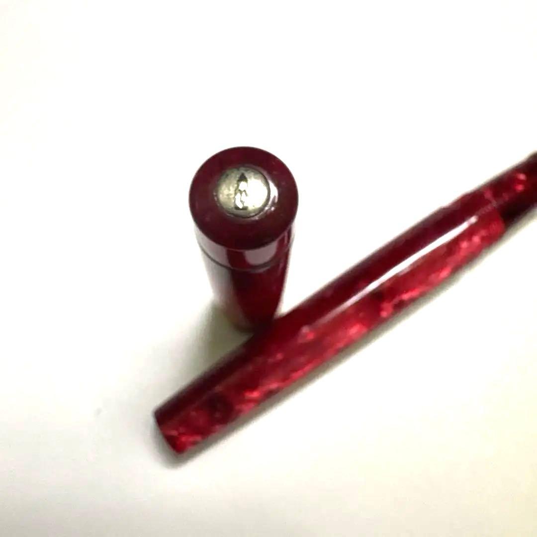 万年筆 DELTA ビンテージコレクション 赤 Rosso コンバータ付 M