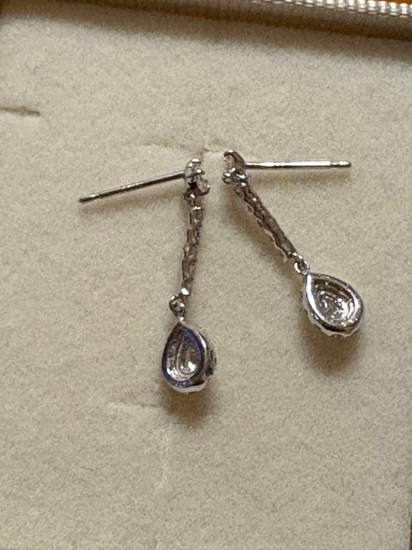 ダイヤモンド ピアス プラチナ