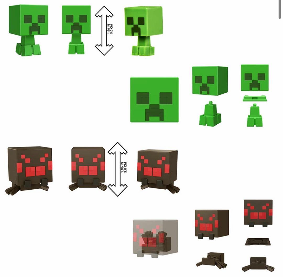 【新品未開封30個セット★】マインクラフト　モブヘッド ミニフィギュア　箱付き！