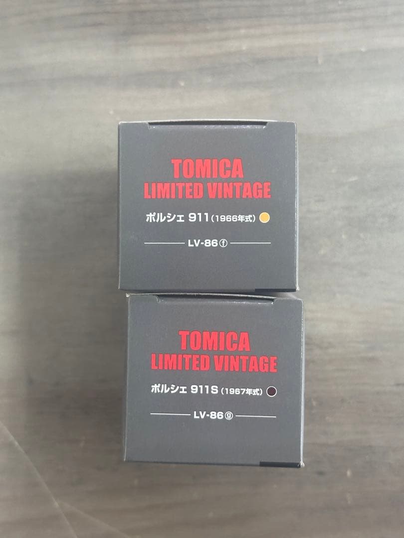 新品未使用！TOMICA LIMITED VINTAGE ポルシェ2台