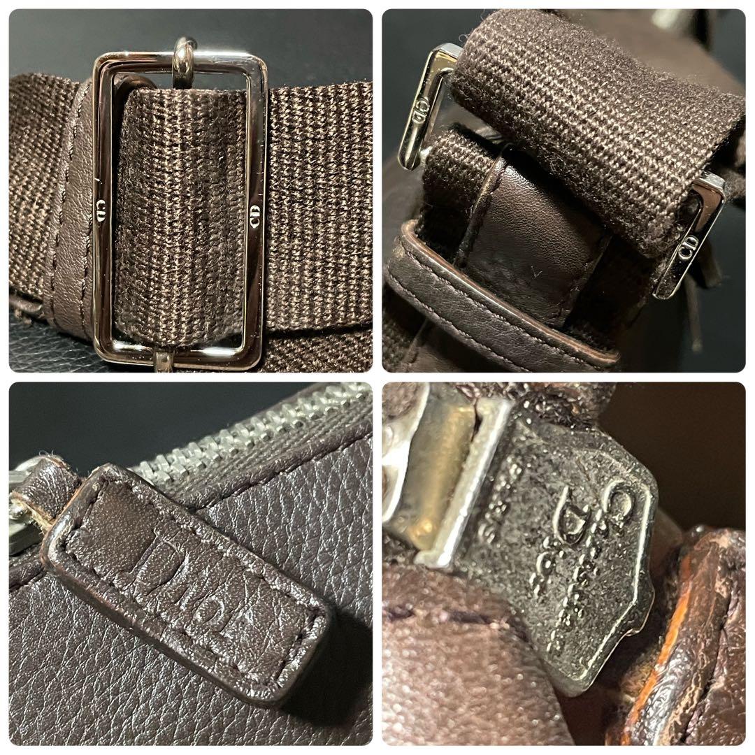 Dior クリスチャンディオール トロッター ショルダーバッグ ストリートシック