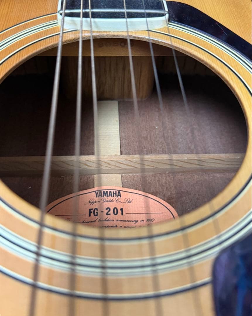 Yamaha アコースティックギター　FG-201 90年代物