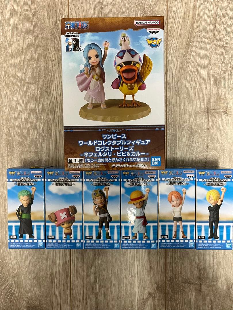 ワンピースワーコレ　仲間の印　コンプセット　ログストーリーズ　ビビ