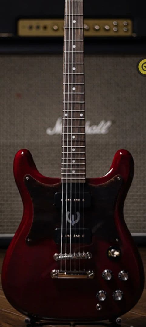 Epiphone / Wilshire P-90　cherry