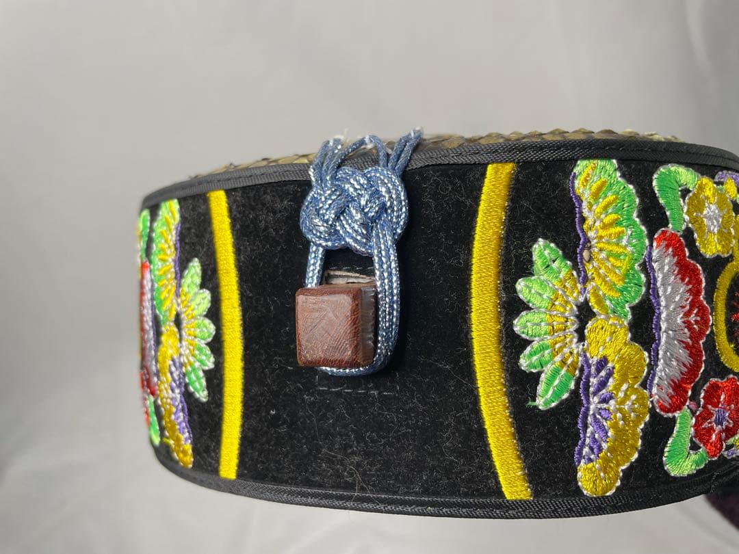 沖縄三線 宮古木工芸 本皮1枚張り 極上パドック棹