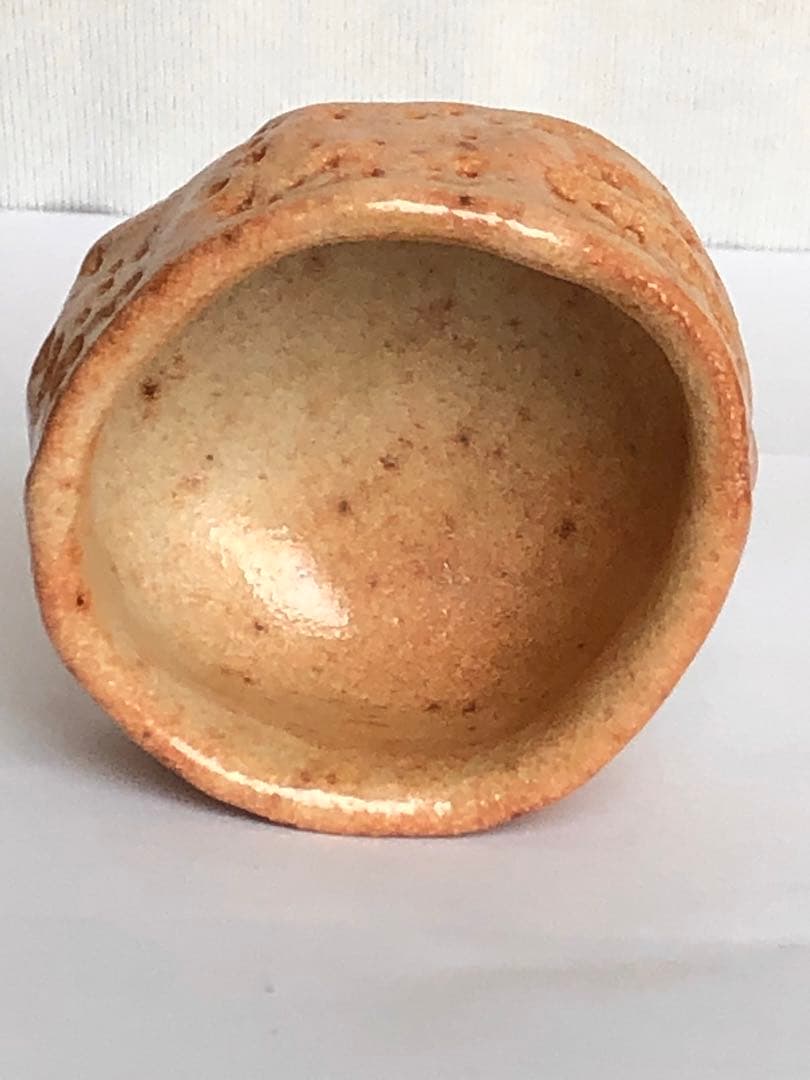 小林武春　曙志野　竹林窯　ぐい呑　志野焼