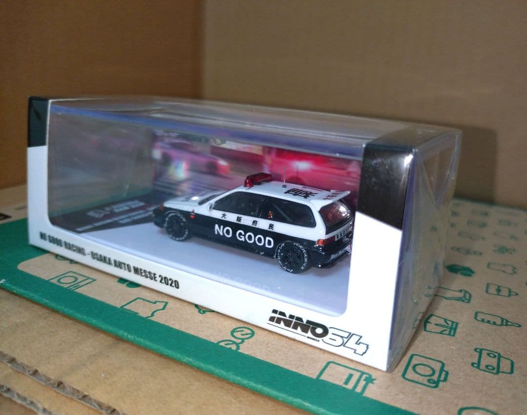 イノモデル 1/64 シビック NO GOOD RACNG 大阪オートメッセ