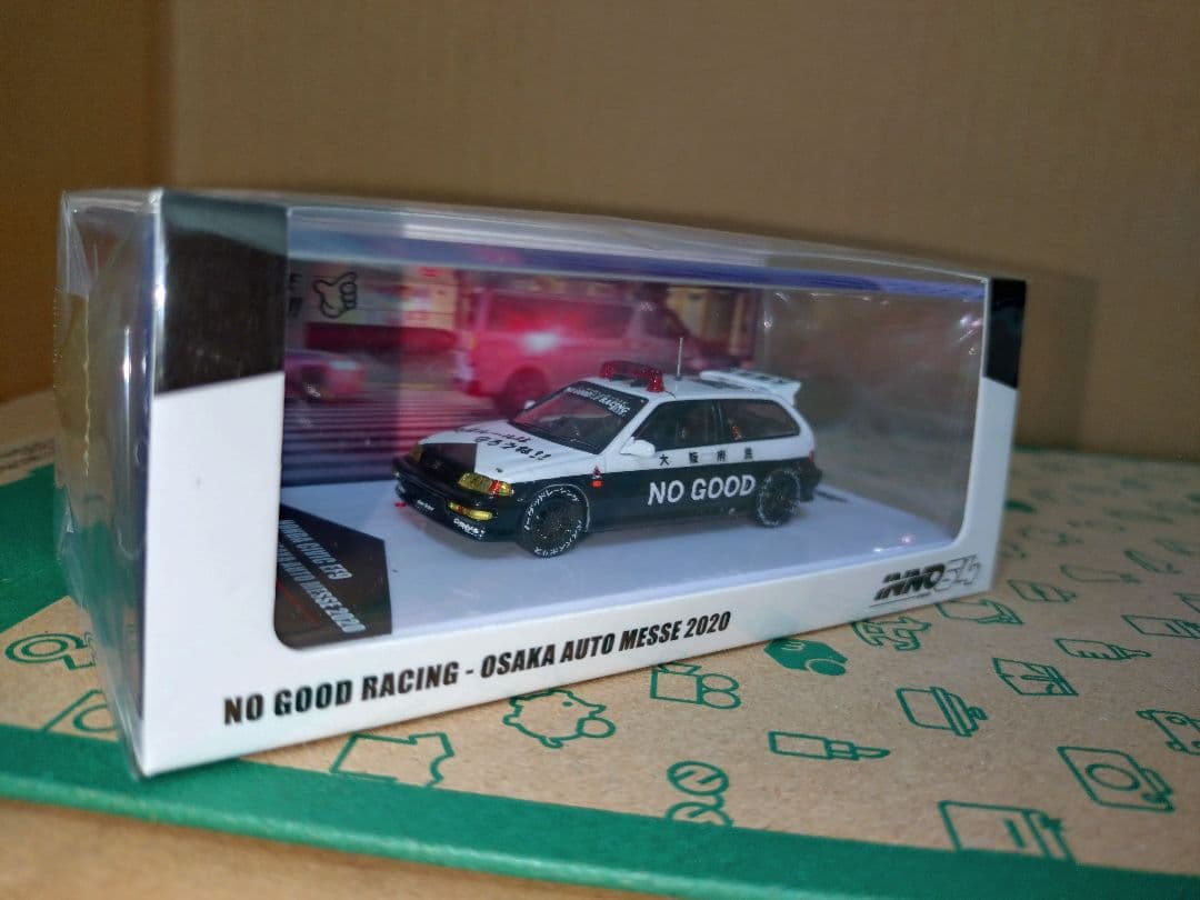 イノモデル 1/64 シビック NO GOOD RACNG 大阪オートメッセ