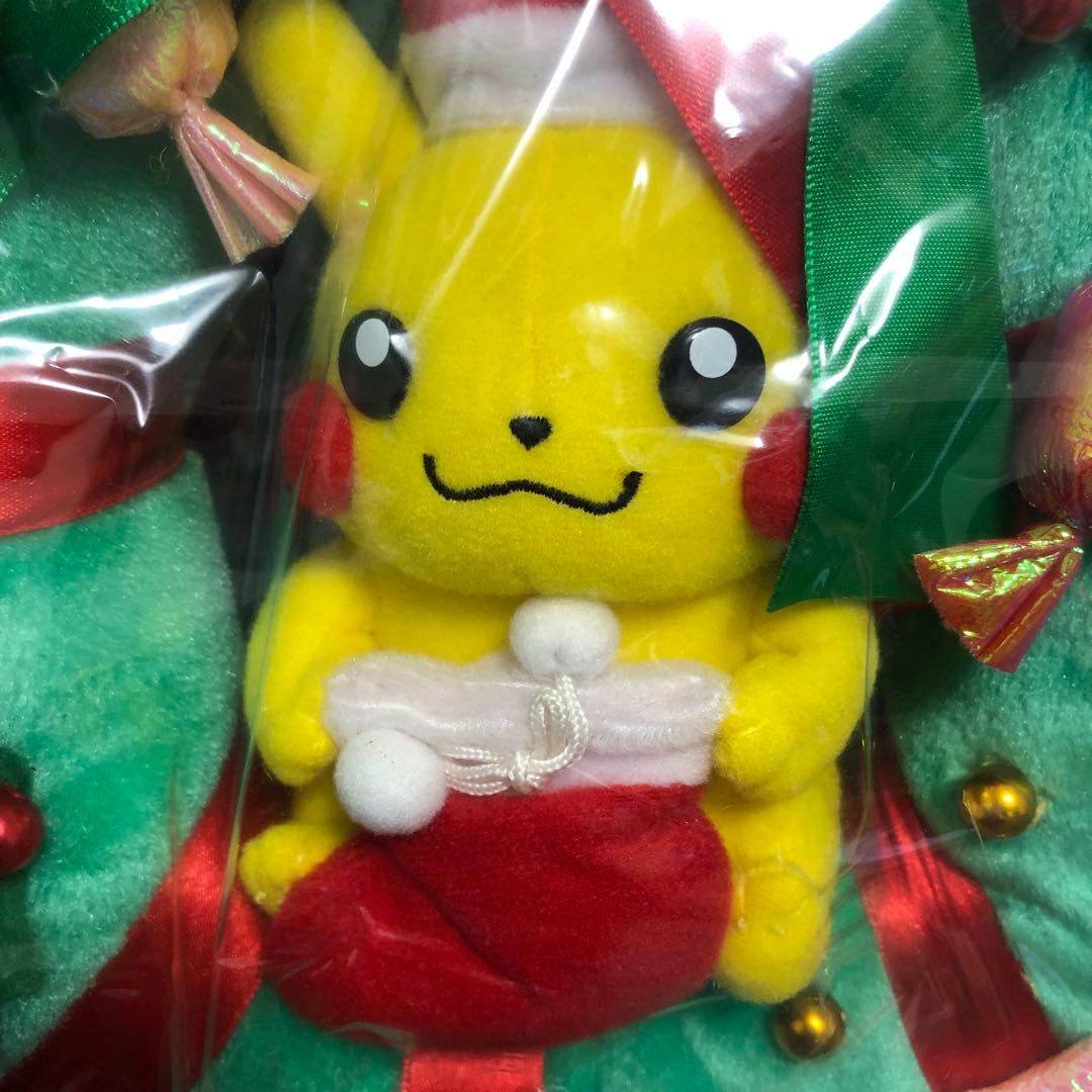 ぬいぐるみ ポケモン　クリスマス　2005年 ピカチュウ クリスマスリース