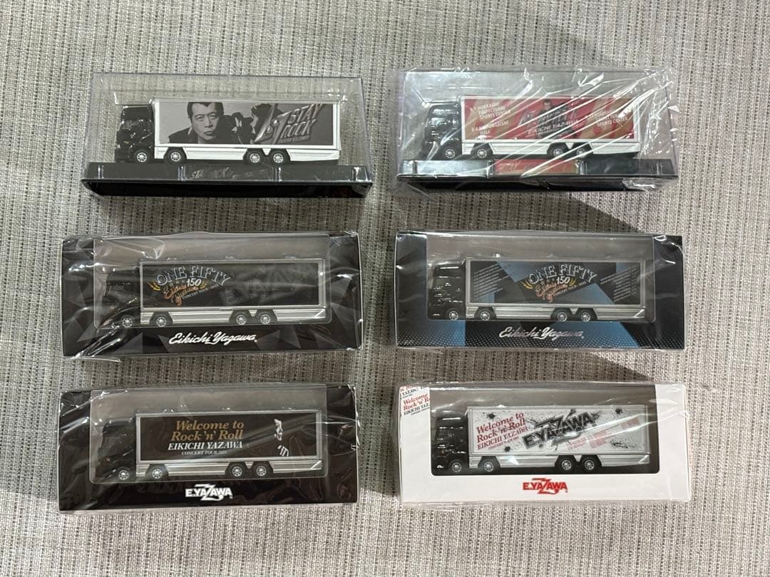 矢沢永吉 ツアーミニチュアトランポ 6台セット