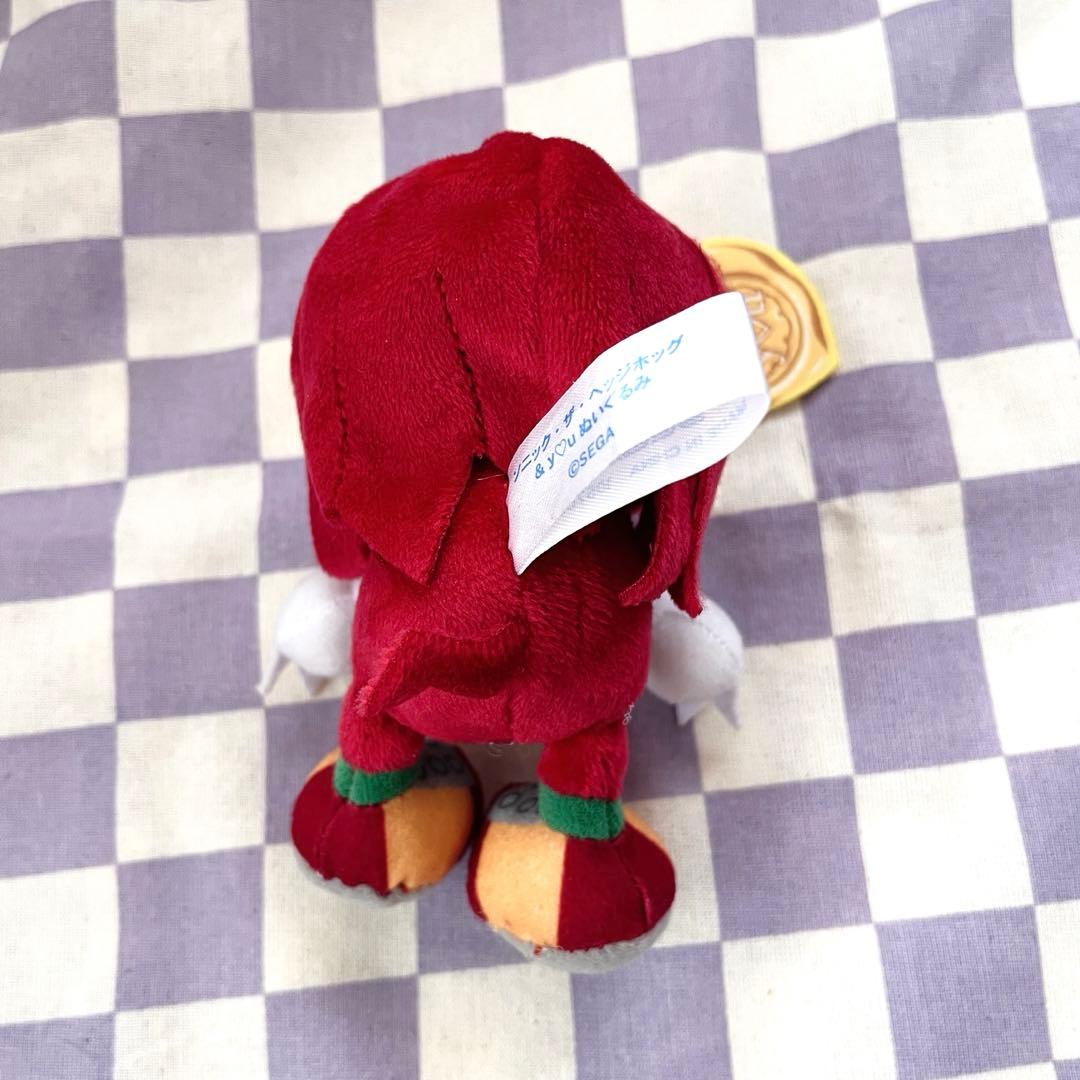 ソニック　ナックルズ　ぬいぐるみ　キーホルダー