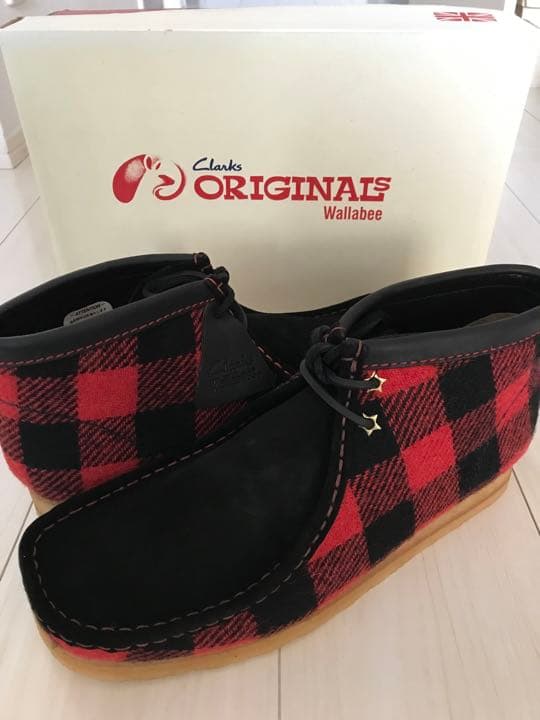 新品未使用 デッドストック クラークス ワラビー 別注