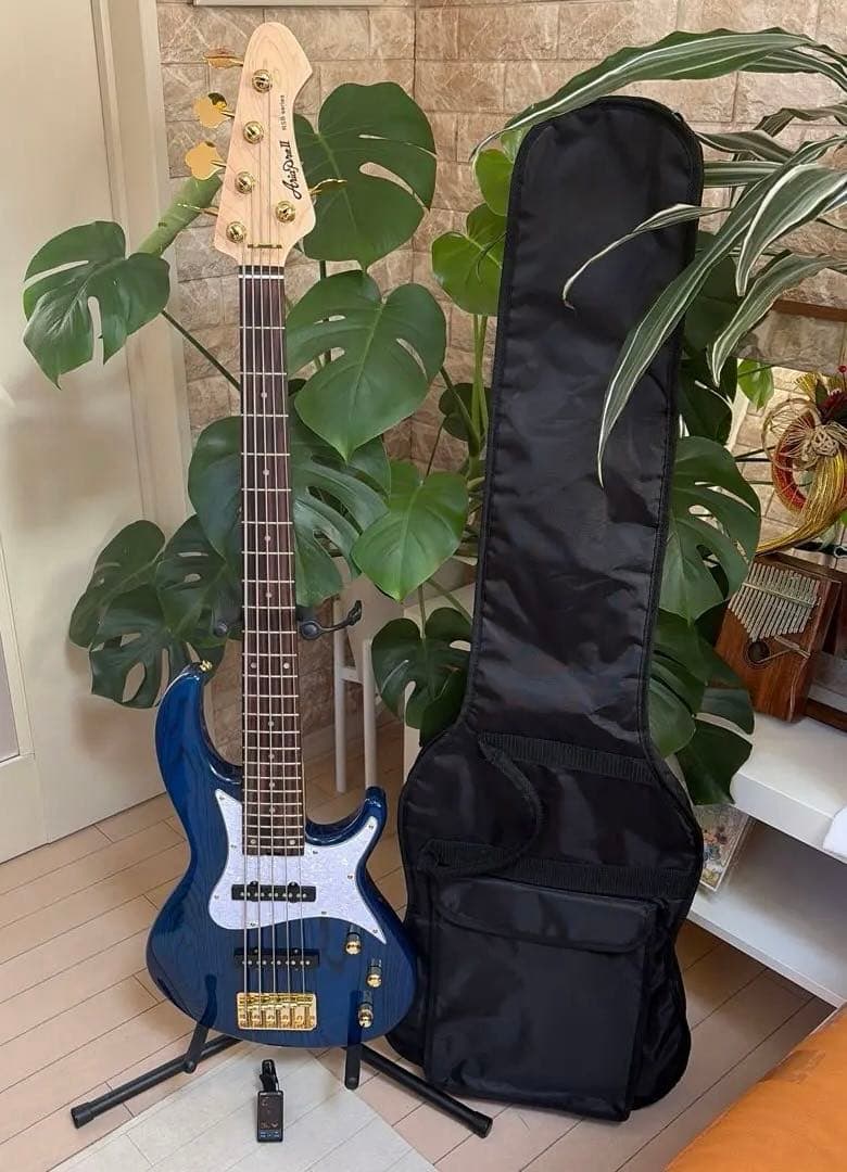 ❤️AriaProII RSB-42AR 5弦ベース 美品 チューナーおまけ