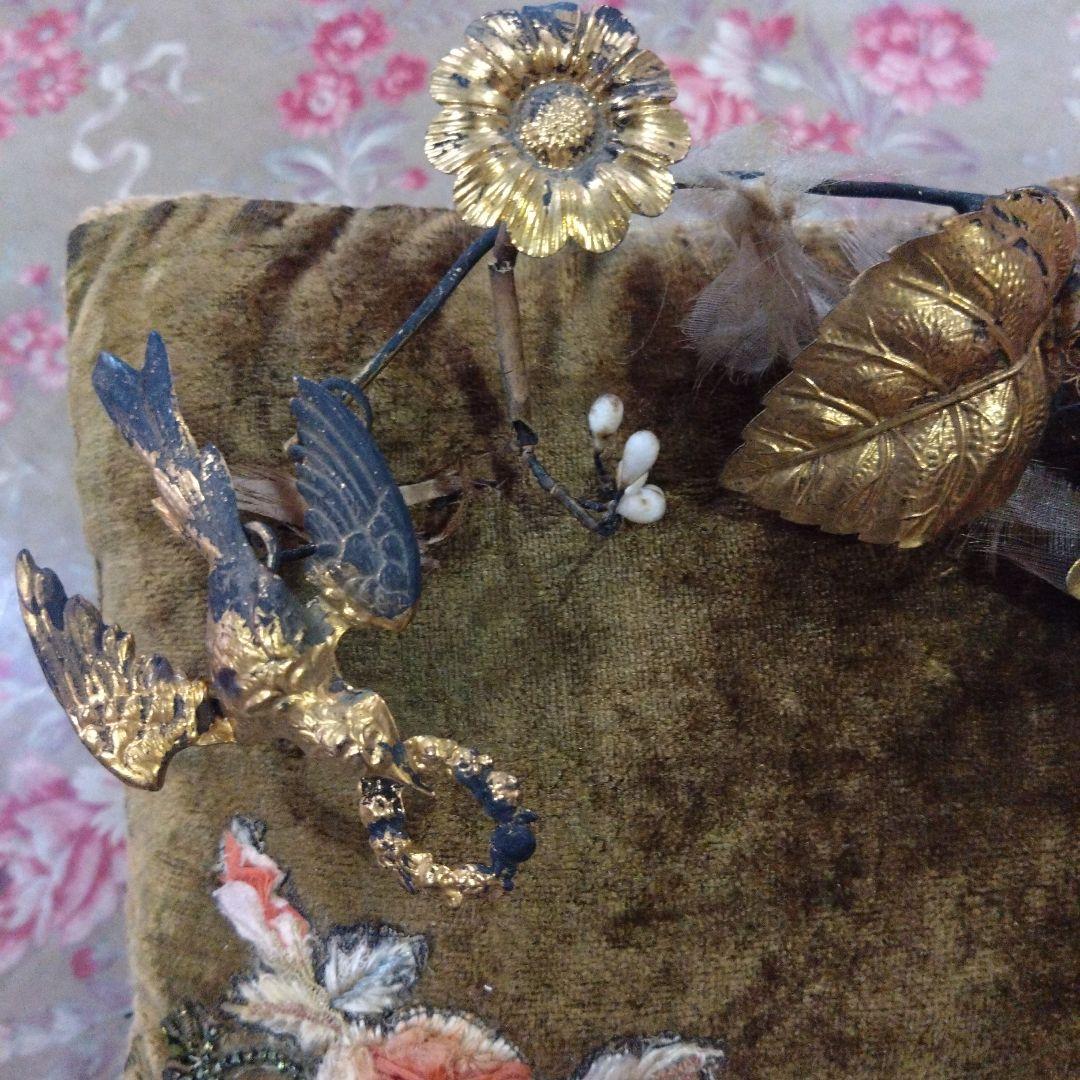 ‼️新年SALE‼️9000円台付きマリアージュ アンティーク クッション