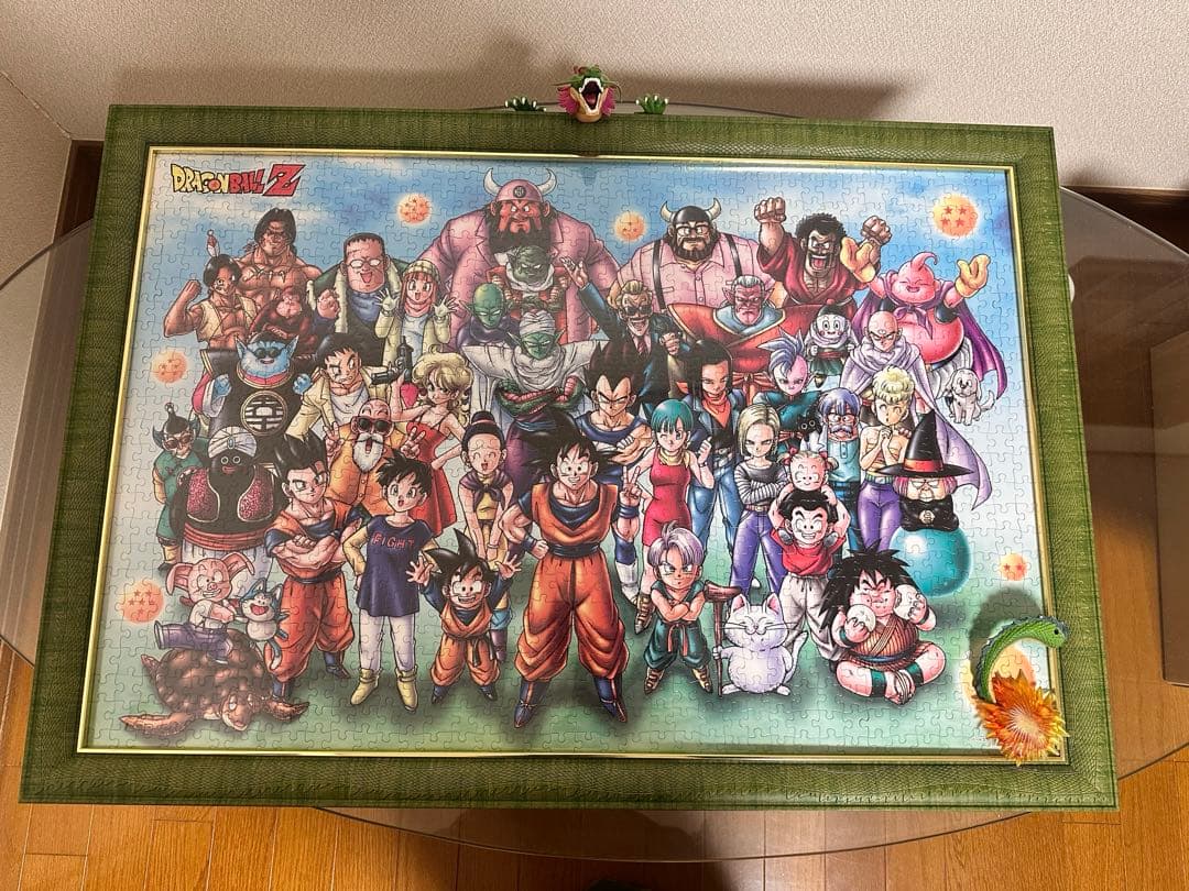 ドラゴンボールZ ジグソーパズル【完成品】　非売品神龍フレーム