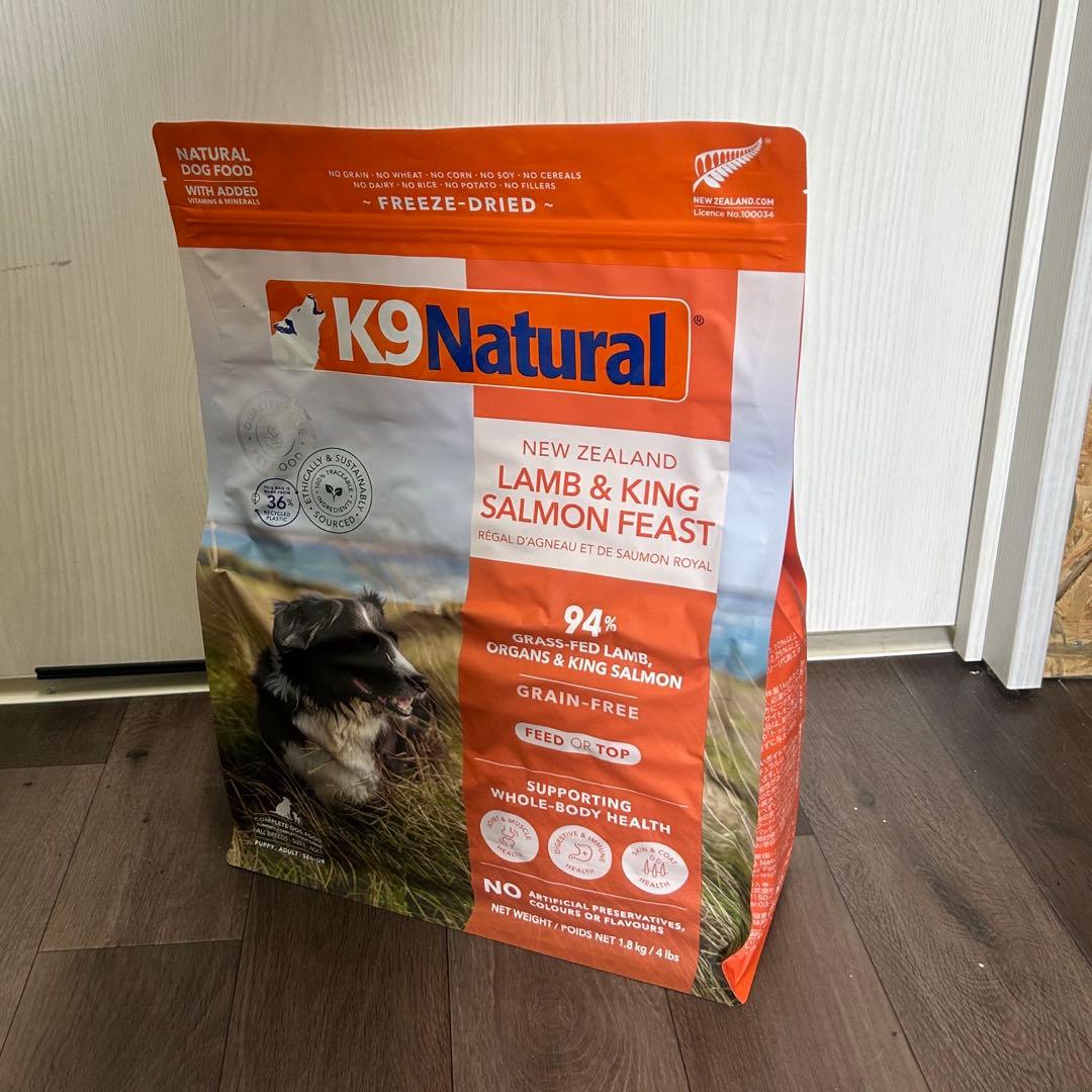K9 Natural ラム＆キングサーモン １、8Kg