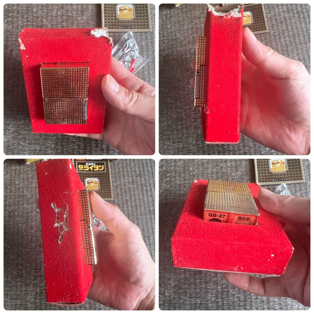 レア 当時物 ポピー 超合金 黄金戦士 ゴールドライタン クリスタルカット ロボ