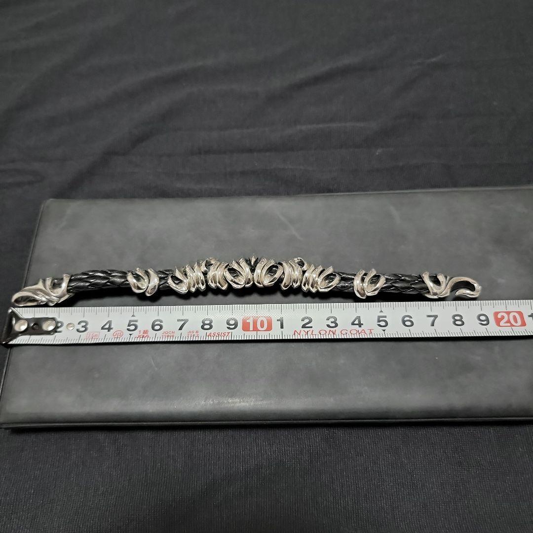 GIGOR ブラッドレザーブレスレット