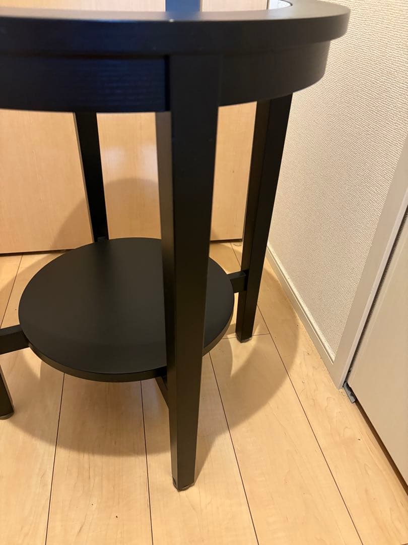 【希少廃盤品】美品　IKEA サイドテーブル　MALMSTA