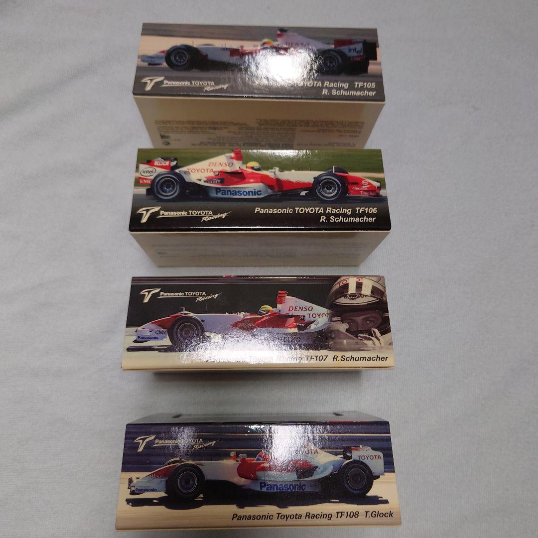 ミニチャンプ 1/43 F1 パナソニック トヨタ レーシング 4台セット