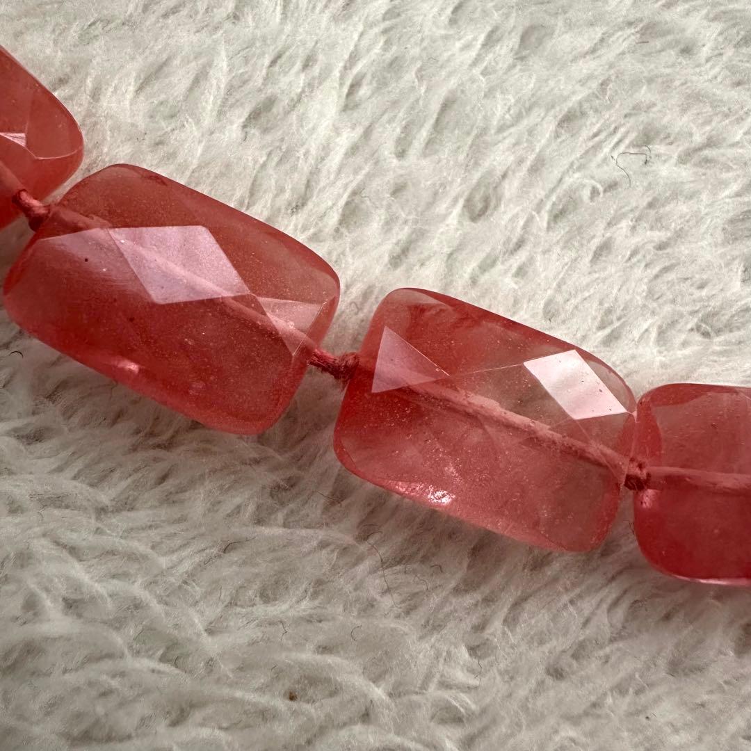 希少　la loop ラループ　グラスホルダー　眼鏡ホルダー　ピンク　シルバー