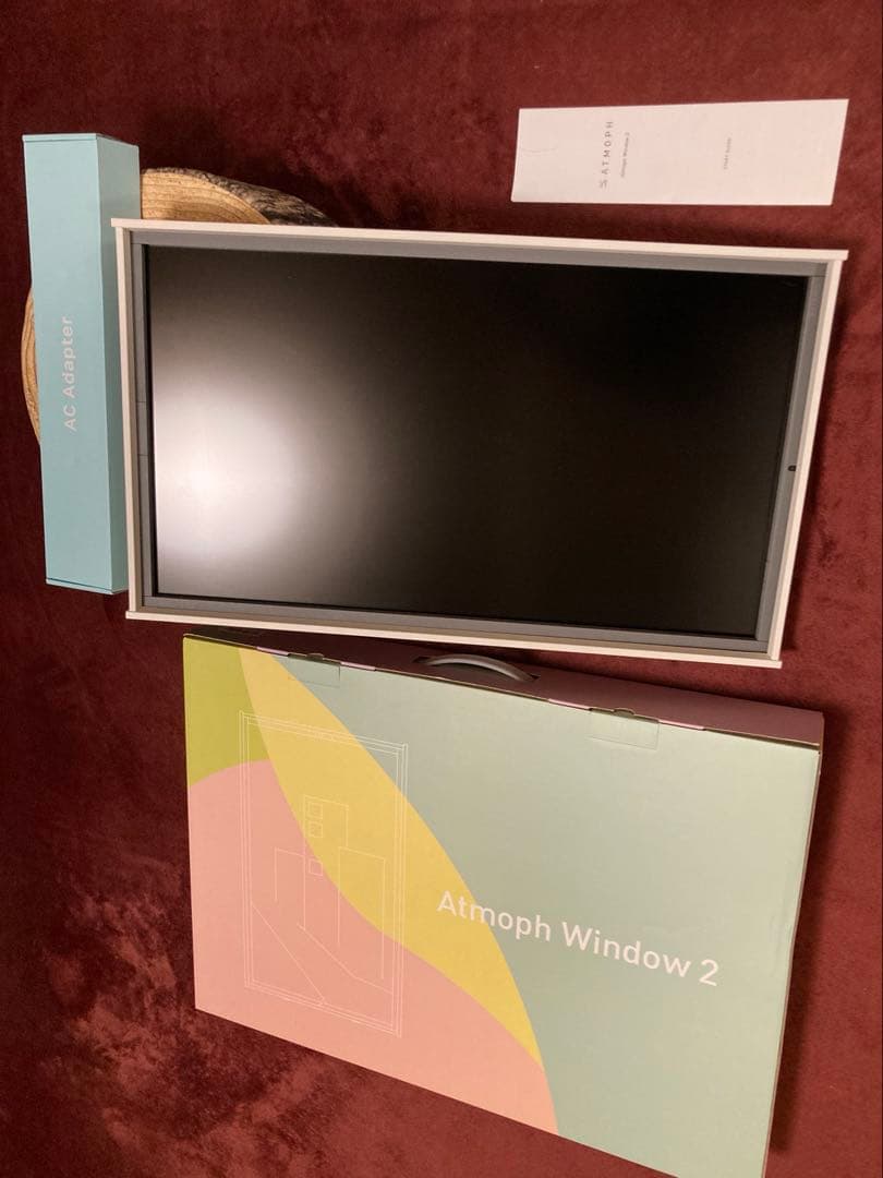 Atmoph Window 2 ホワイト アトモフウィンドウ 2 モニター