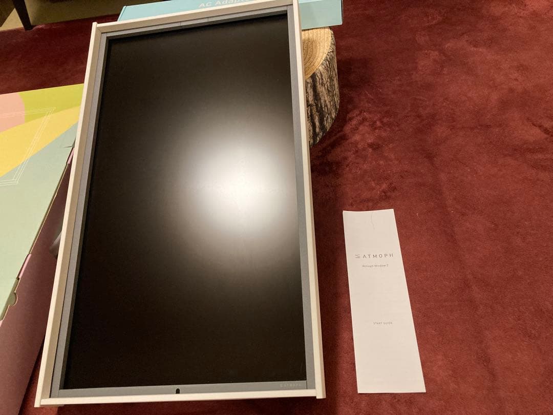 Atmoph Window 2 ホワイト アトモフウィンドウ 2 モニター
