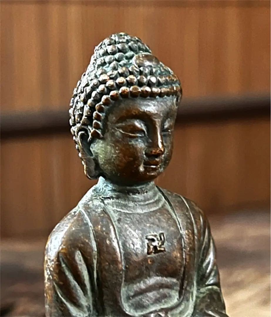 仏教美術 古銅 釈迦如来像 仏像