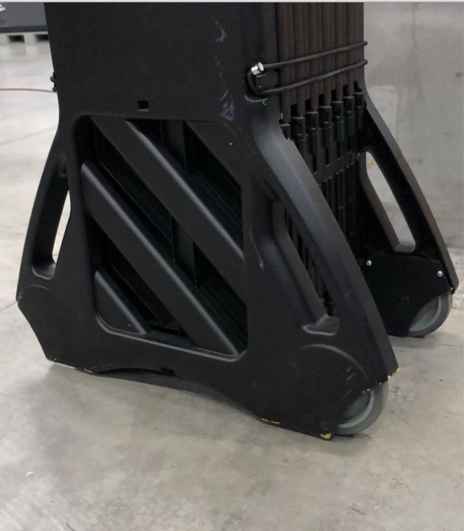 折りたたみ式パーテーション 交通柵, 安全建設フェンス格納式交通　折りたたみ式