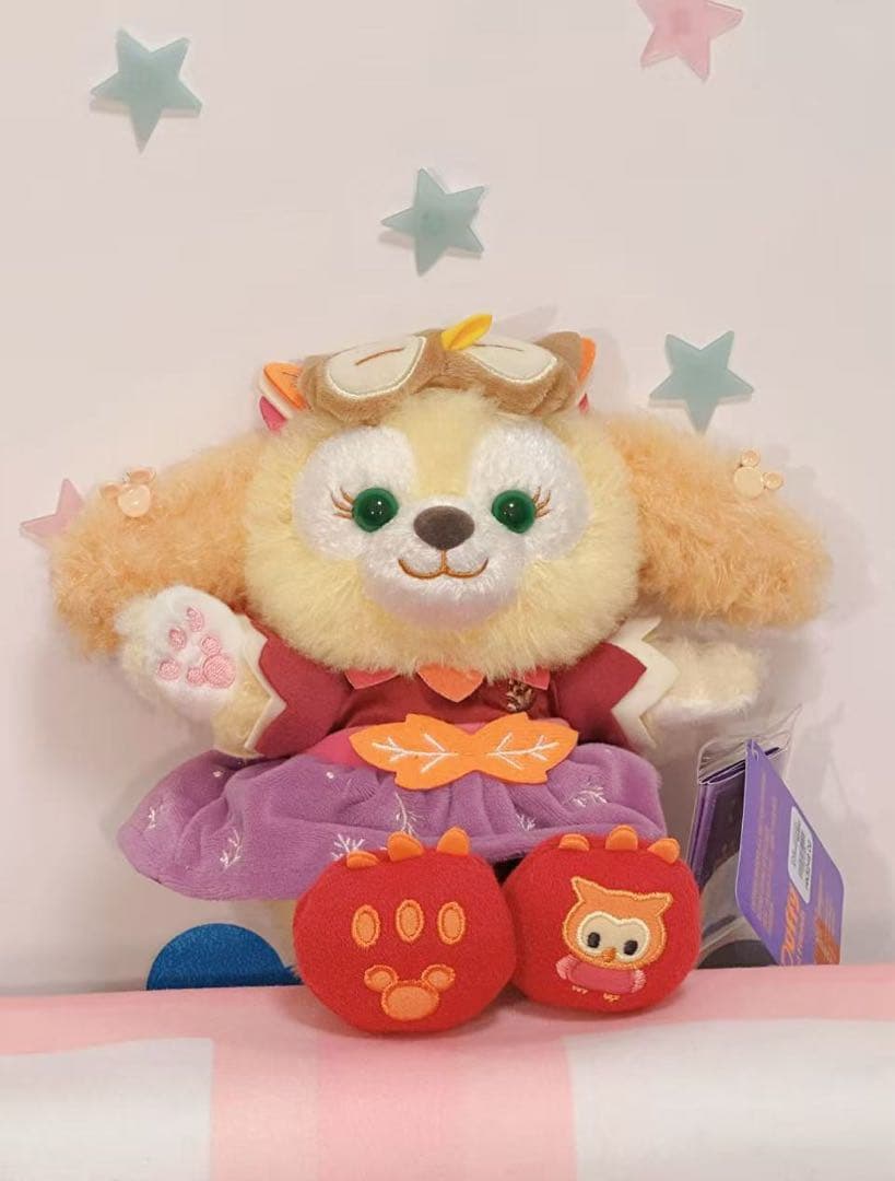 専用　お顔厳選　上海ディズニー　リズム　スケルトン入り　リーナベルぬいぐるみ62