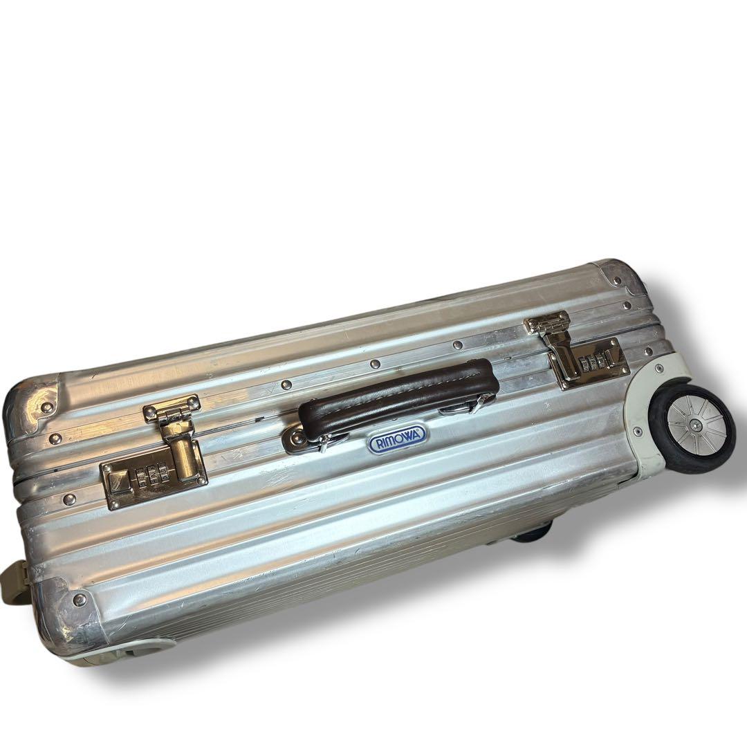 RIMOWA リモワ クラシックフライト 2輪97652廃盤 青ロゴ