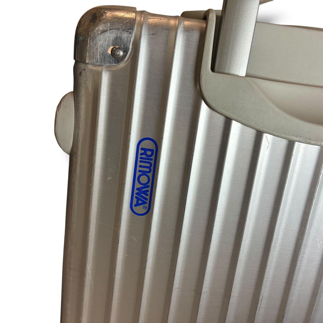 RIMOWA リモワ クラシックフライト 2輪97652廃盤 青ロゴ