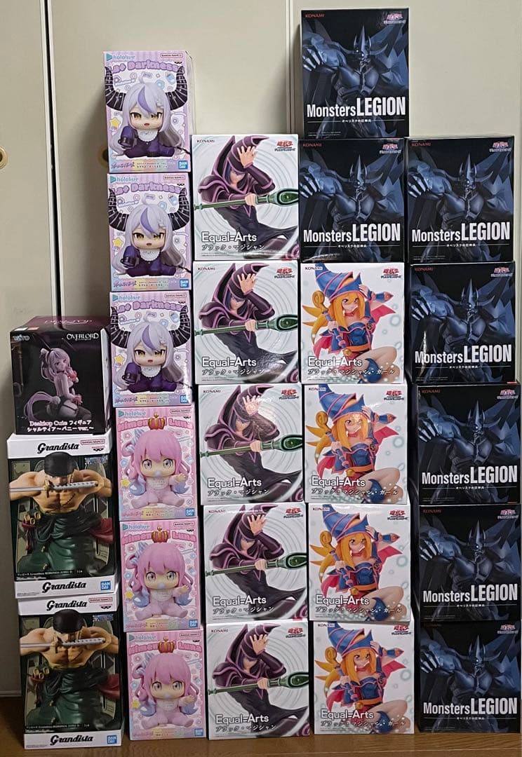 ホロライブホロベイビーズ、ゾロ、遊戯王　ブラックマジシャン、シャルティア等25個