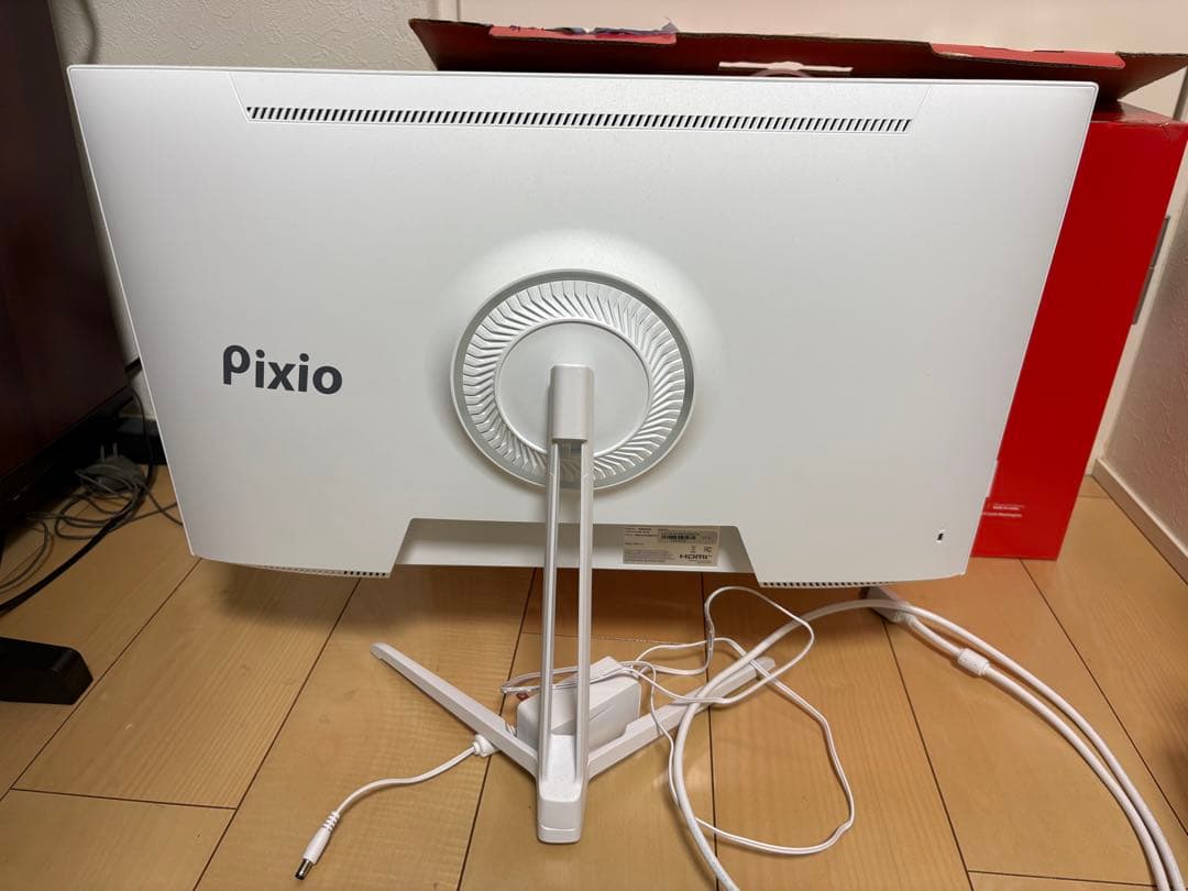Pixio 23.8インチ ゲーミングモニター ホワイト